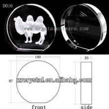 Image souterraine de laser de K9 3D à l&#39;intérieur du disque en cristal